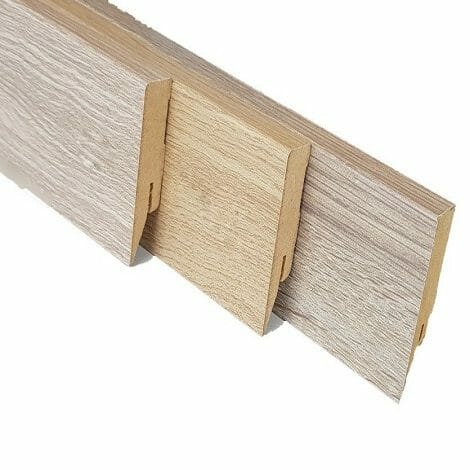 BouwCity MDF plinten bijpassende kleur 2.5 lang per lengte