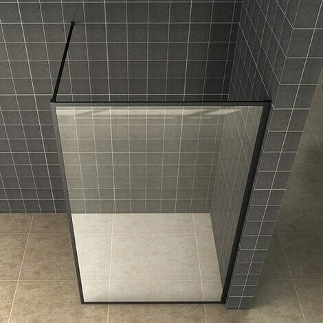 Square inloopdouche 10mm NANO mat-zwart 2