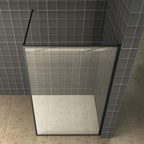 Square inloopdouche 10mm NANO mat-zwart 2