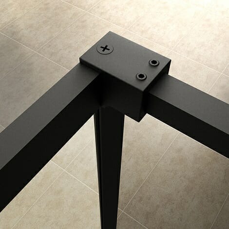 Square inloopdouche 10mm NANO mat-zwart 5