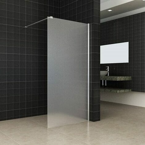 Wiesbaden Inloopdouche 10mm met geheel mat glas NANO coating