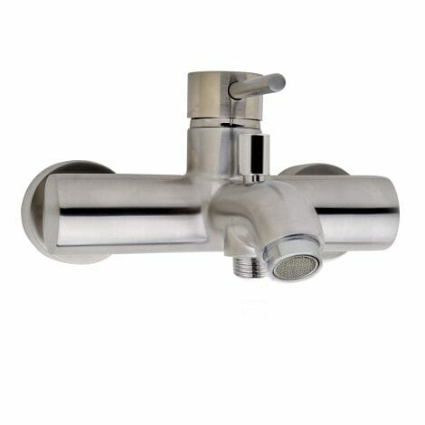 Wiesbaden badmengkraan Cadans met omstel geborsteld staal