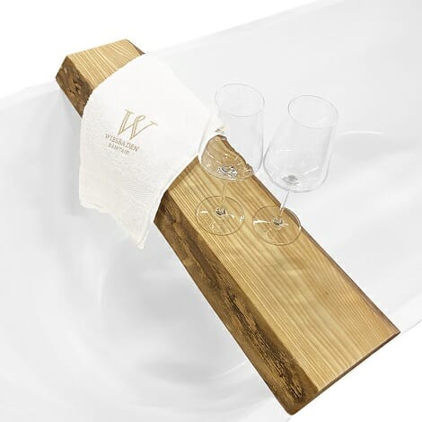 Wiesbaden badplank oak robuust 80x20x5 cm 2