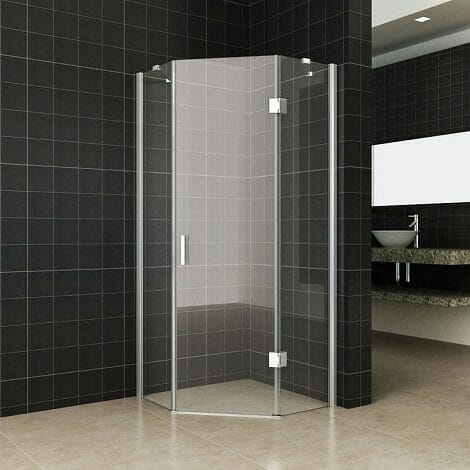 Wiesbaden douchecabine 5 hoek 8mm glas NANO coating