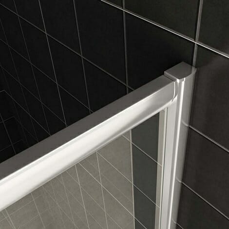 Wiesbaden douchecabine kwartrond eco 5mm helder glas 3