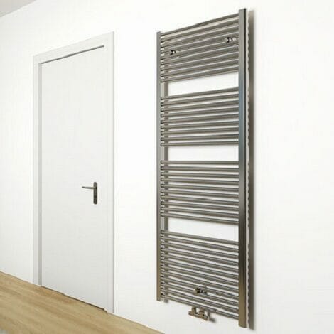 Wiesbaden handdoekradiator Elara chroom 1817 x 600 mm 800W middenonderaansluiting