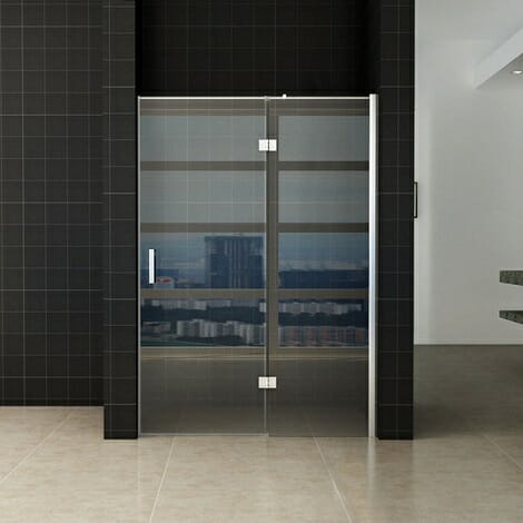 Wiesbaden nis swingdeur met vast paneel 110cm (60-50) x 200cm NANO coating 1