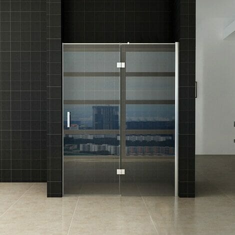 Wiesbaden nis swingdeur met vast paneel 120cm (60-60) x 200cm NANO coating 1