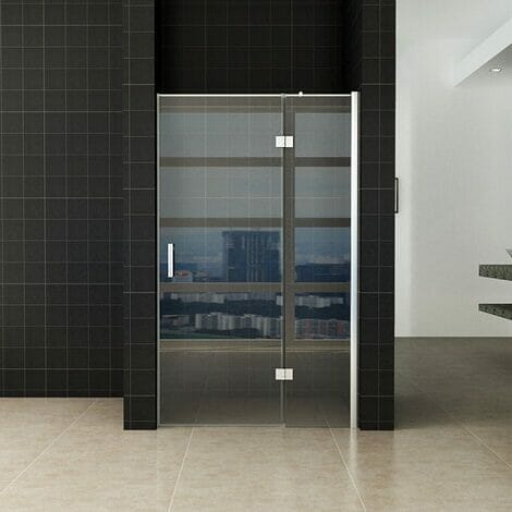 Wiesbaden nis swingdeur met vast paneel 90cm (60-30) x 200cm NANO coating 1