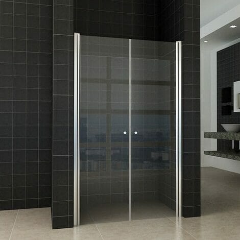 Wiesbaden nisdeur pendeldeur 100x200cm 6mm helder glas NANO coating