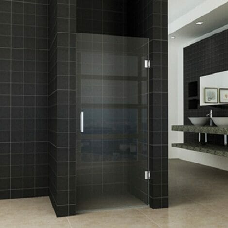 Wiesbaden profielloze nisdeur 80x200cm 8mm helder glas NANO coating