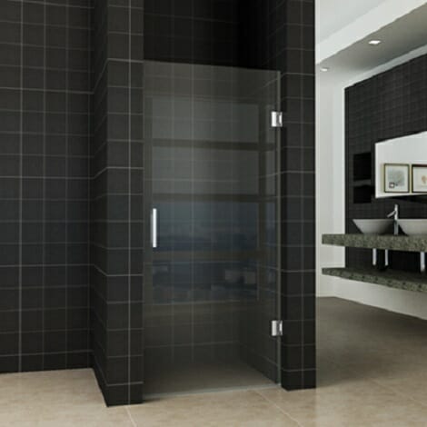 Wiesbaden profielloze nisdeur 90x200cm 8mm helder glas NANO coating