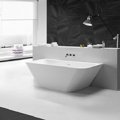 Wiesbaden solid surface half vrijstaand bad 179x84.5x57.5 cm 1