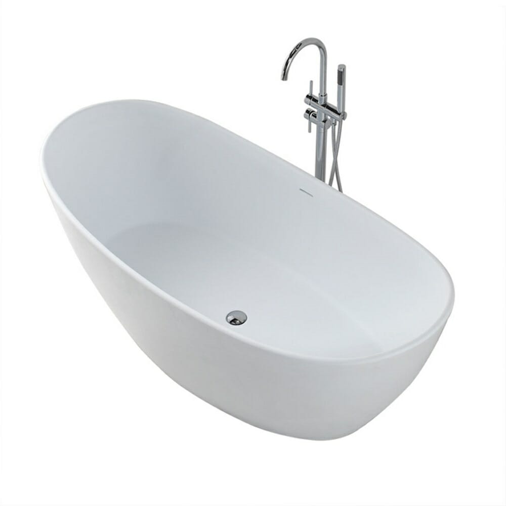 Wiesbaden solid surface vrijstaand bad 179.5x84.5x64 cm 4