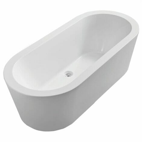 Xellanz bianco vrijstaand acryl ligbad 178x80 cm wit 1