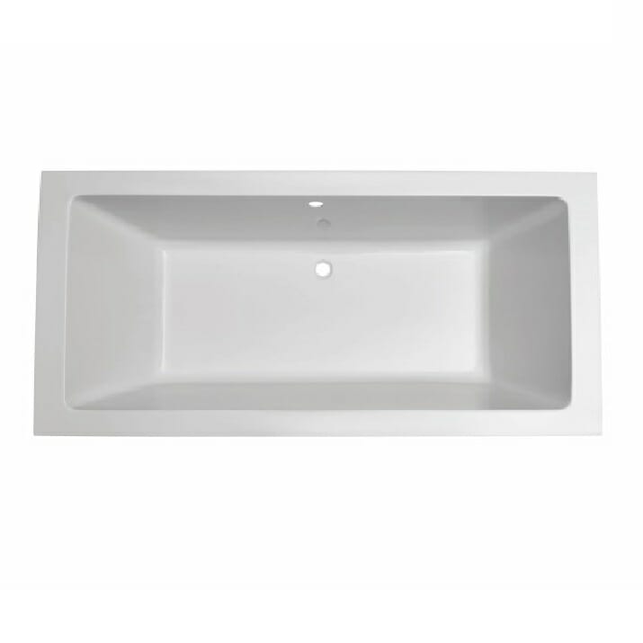 Xellanz santino duo inbouw ligbad 180x80x49 cm wit 2