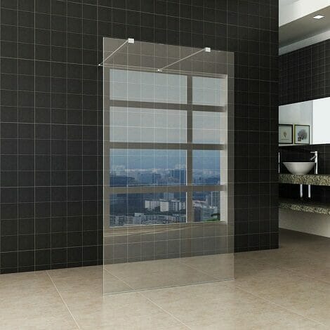 inloopdouche vrijstaand 120x200cm 10mm NANO glas 1