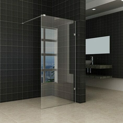 profielloze inloopdouche 90x200cm 8mm NANO glas