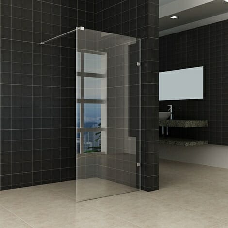 profielloze inloopdouche 90x200cm 8mm NANO glas