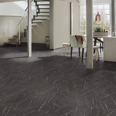 Krono Orginal - Twist Black Pietra Marble XL 8mm - Short Tiles K409 1