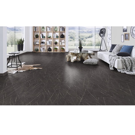 Krono Orginal - Twist Black Pietra Marble XL 8mm - Short Tiles K409 4
