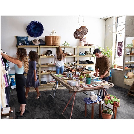 Krono Original - Twist Brecon Slate 8mm - Bionyl Waterbestendig Tegel laminaat 1526 3