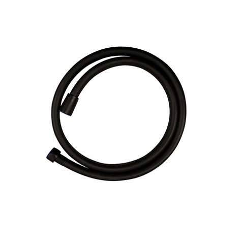 Wiesbaden inbouwthermostaatset caral 20 cm rond type 301 MZ plafonduitloop mat zwart 8