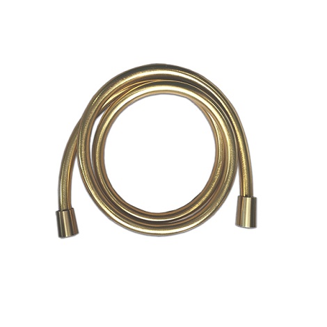 Wiesbaden inbouwthermostaatset caral 20 cm rond type 401 GM plafonduitloop geborsteld messing 7