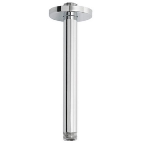 Wiesbaden thermostatische inbouw regendouche set met plafondarm 20 cm rond type 101 chroom 4