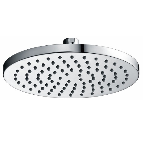 Wiesbaden thermostatische inbouw regendouche set met plafondarm 20 cm rond type 101 chroom 5