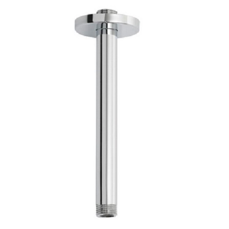 Wiesbaden thermostatische inbouw regendouche set met plafondarm 30 cm rond type 103 chroom 4