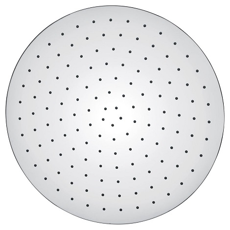 Wiesbaden thermostatische inbouw regendouche set met plafondarm 30 cm rond type 103 chroom 5
