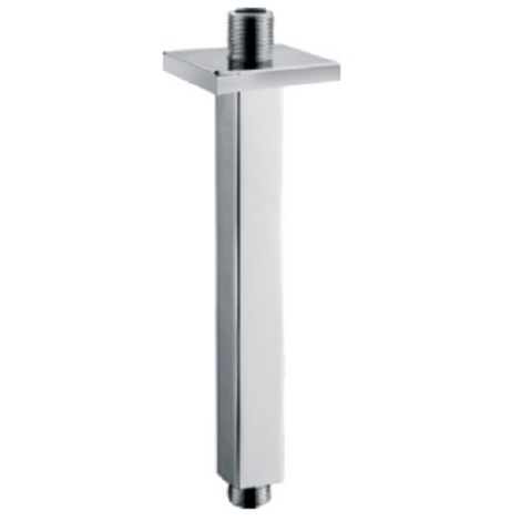 Wiesbaden thermostatische inbouw regendouche set met plafondarm 30 cm vierkant type 107 chroom 4