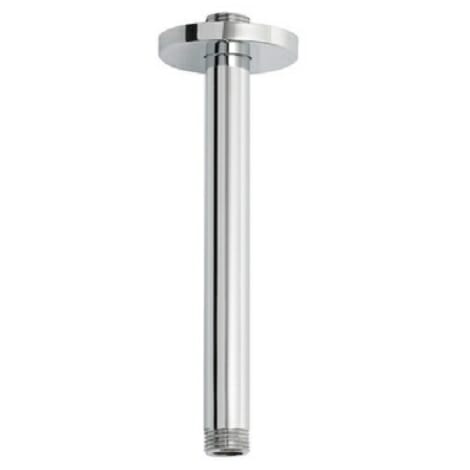 Wiesbaden thermostatische inbouw regendouche set met plafondarm ufo 20 cm rond type 131 chroom 4