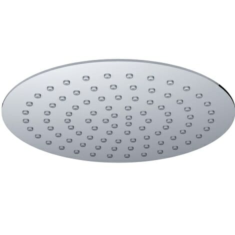 Wiesbaden thermostatische inbouw regendouche set met plafondarm ufo 20 cm rond type 131 chroom 5