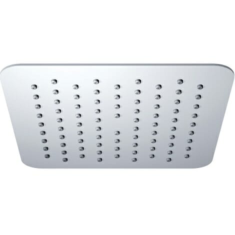 Wiesbaden thermostatische inbouw regendouche set met wandarm ufo 20 cm vierkant type 126 chroom 5