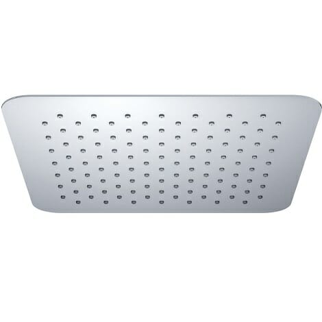 Wiesbaden thermostatische inbouw regendouche set met wandarm ufo 30 cm vierkant type 127 chroom 4