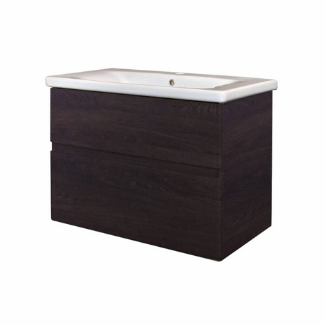 Best Design Quick Greeploos badkamermeubel onderkast met wastafel 65 cm dark brown