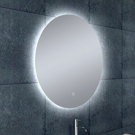 Wiesbaden soul ronde spiegel met LED verlichting en verwarming 60 cm