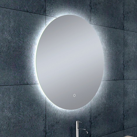 Wiesbaden soul ronde spiegel met LED verlichting en verwarming 60 cm