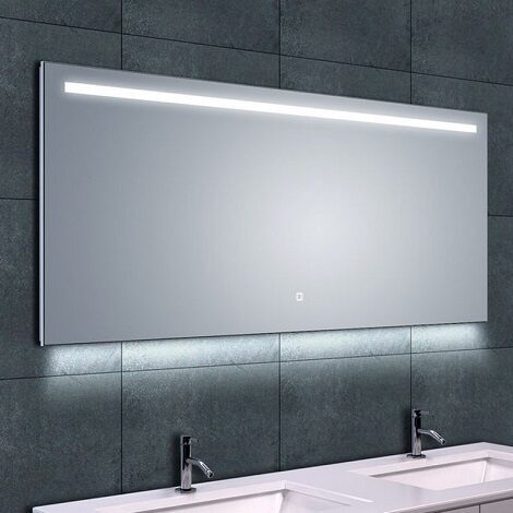 Wiesbaden spiegel ambi one dimbare LED verlichting condensvrije 140x60 cm