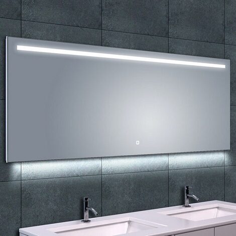 Wiesbaden spiegel ambi one dimbare LED verlichting condensvrije 160x60 cm