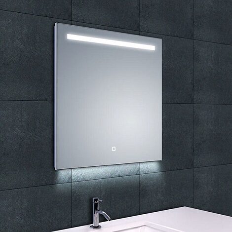 Wiesbaden spiegel ambi one dimbare LED verlichting condensvrije 60x60 cm