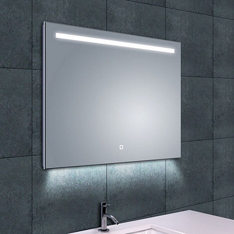 Wiesbaden spiegel ambi one dimbare LED verlichting condensvrije 80x60 cm