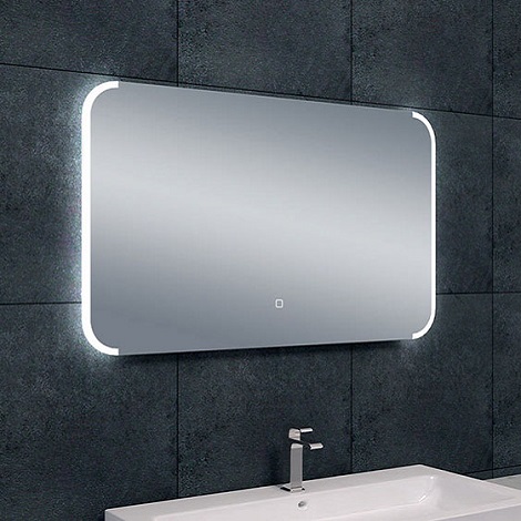 Wiesbaden spiegel bracket dimbare LED condensvrij 120x60 cm
