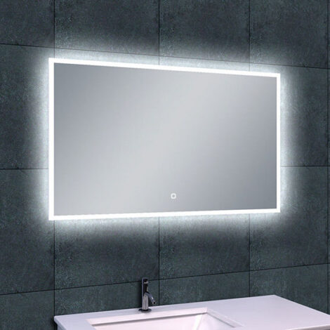 Wiesbaden spiegel quatro condensvrij dimbare LED verlichting 120x60 cm 3