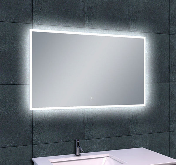 Wiesbaden spiegel quatro condensvrij dimbare LED verlichting 120x60 cm 3