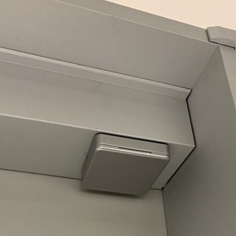 Wiesbaden spiegelkast quatro met rand verlichting 60 x 70 x 13 cm aluminium 1