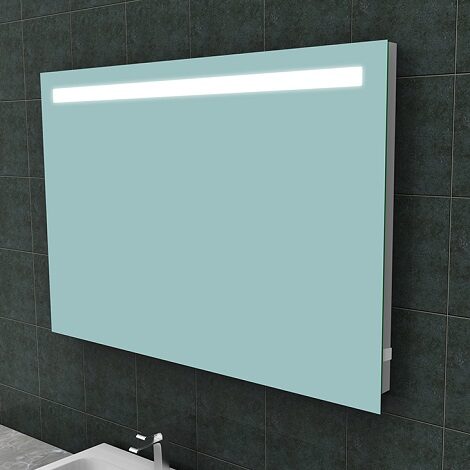 Wiesbaden tigris spiegel LED verlichting met stopcontact 120x80 cm