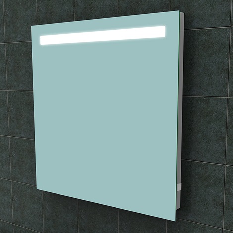 Wiesbaden tigris spiegel LED verlichting met stopcontact 80x80 cm